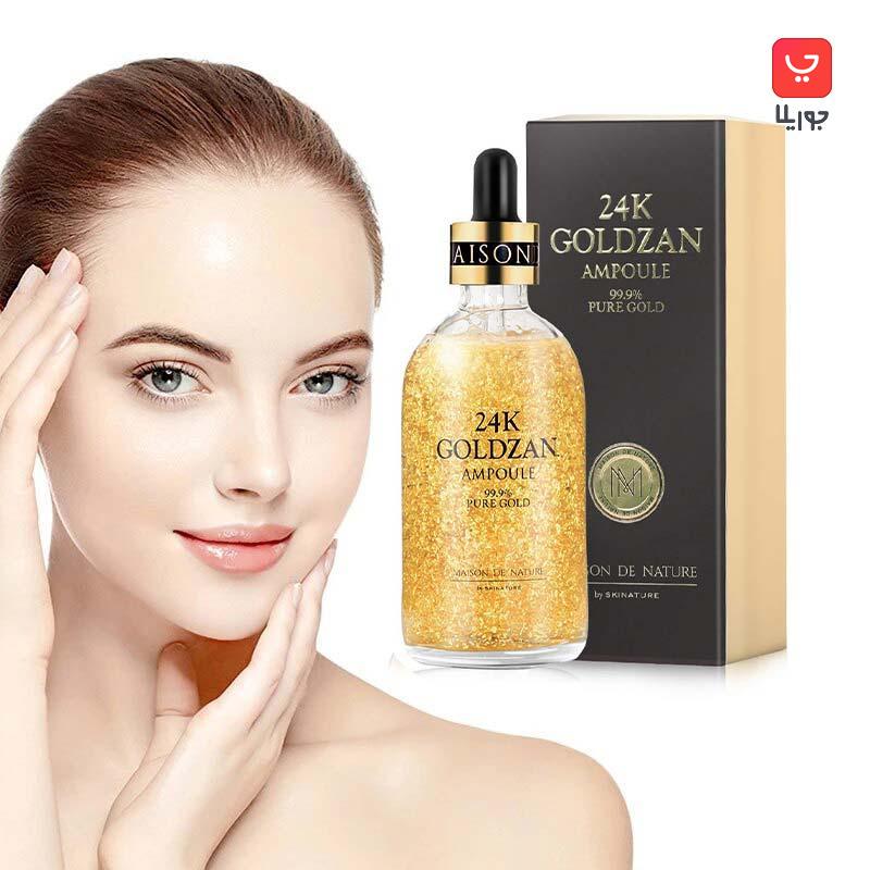 سرم پوست طلا برند گلدزن مدل 24k Pure Gold حجم 100 میل